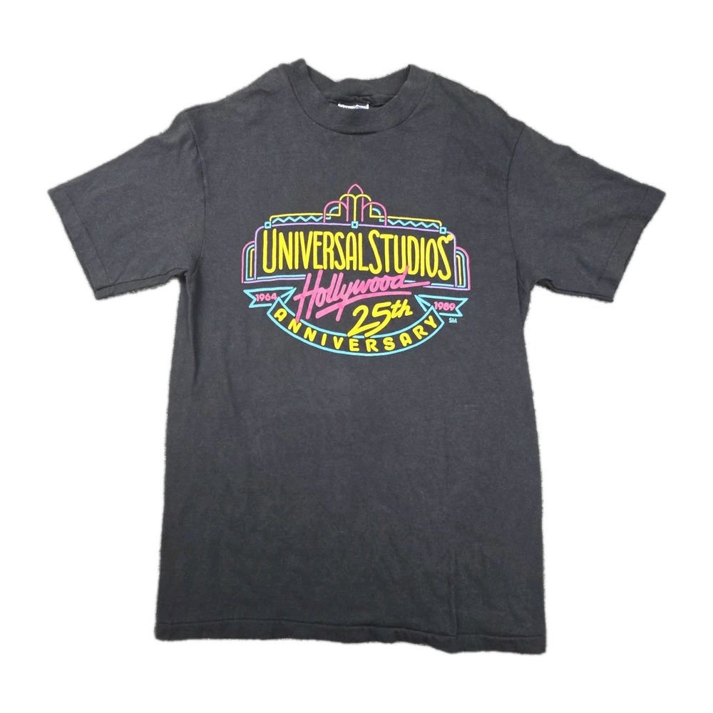 Vintage Universal Studios 25th Anniversary Shirt Single Stitch Puff Print M (S)